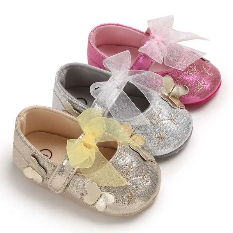 0-12 Months princess baby non-slip toddler shoes