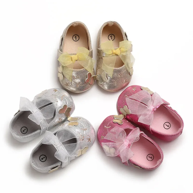 0-12 Months princess baby non-slip toddler shoes