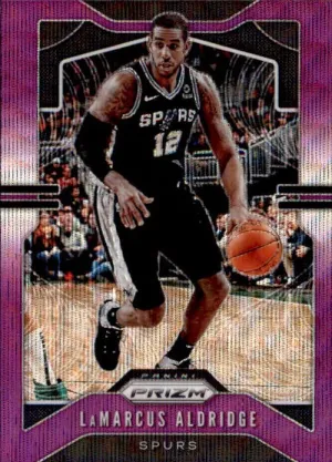 2019-20 Prizm Basketball PURPLE Wave, LaMarcus Aldridge