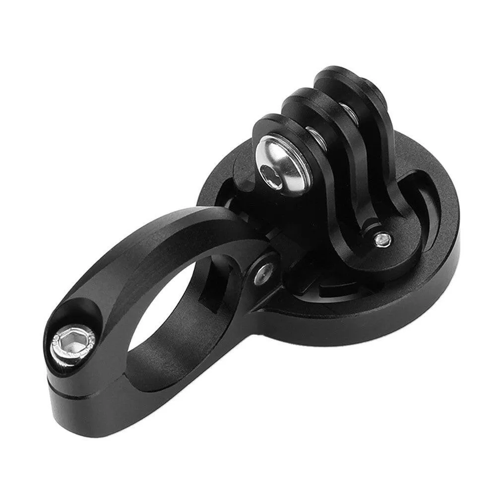 22.2mm Bicycle TT Handlebar Computer Mount with 4 Adapters for Garmin for Bryton for Cateye for Sports Camera