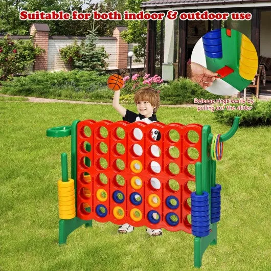 2.5Ft 4-to-Score Giant Game Set-Green