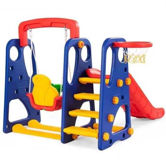 3 in 1 Junior Children Climber Slide Playset