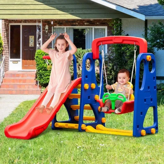 3 in 1 Junior Children Climber Slide Playset