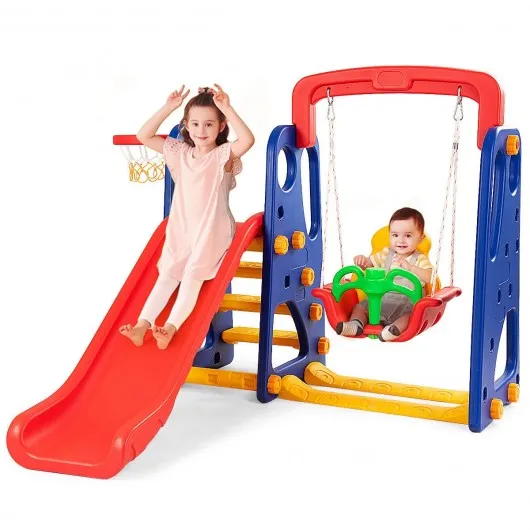 3 in 1 Junior Children Climber Slide Playset