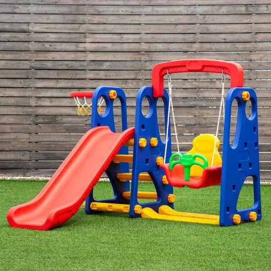 3 in 1 Junior Children Climber Slide Playset