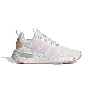 ADIDAS IF0044 RACER TR23 WMN'S (Medium) White/Orchid/Beige Textile Running Shoes