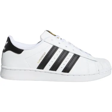 Adidas Kid's Superstar Shoes - Cloud White / Core Black