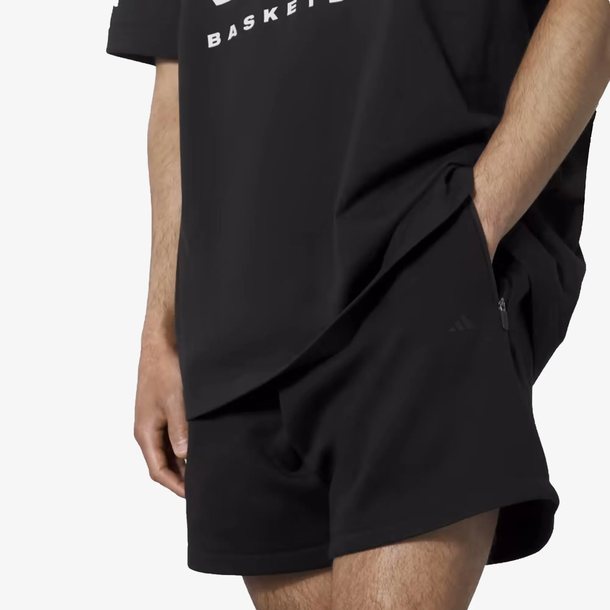 Adidas Originals | BASKETBALL 001 SHORTS  { BLACK