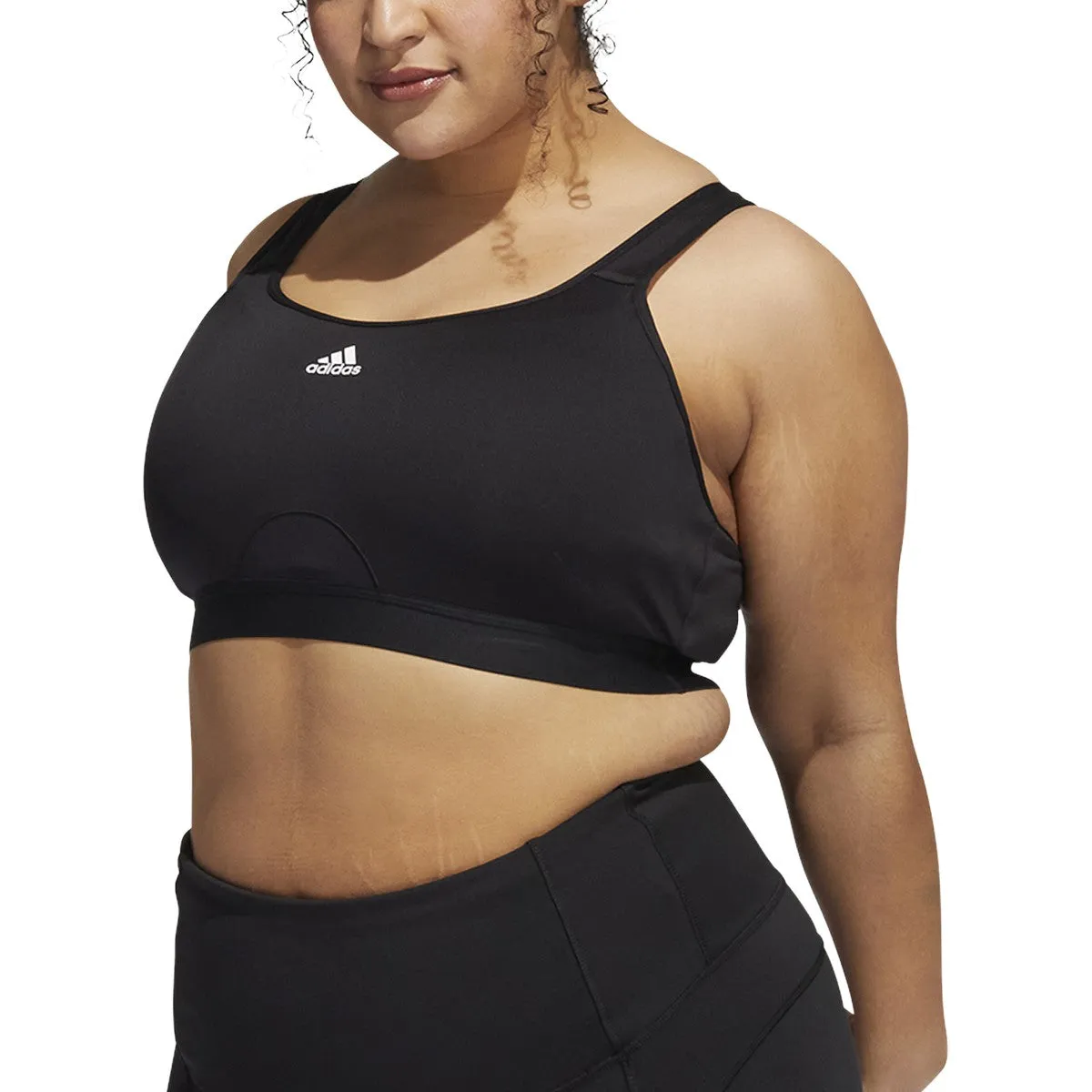 adidas Women's TLRD Move Training High Support Bra (Plus Size)