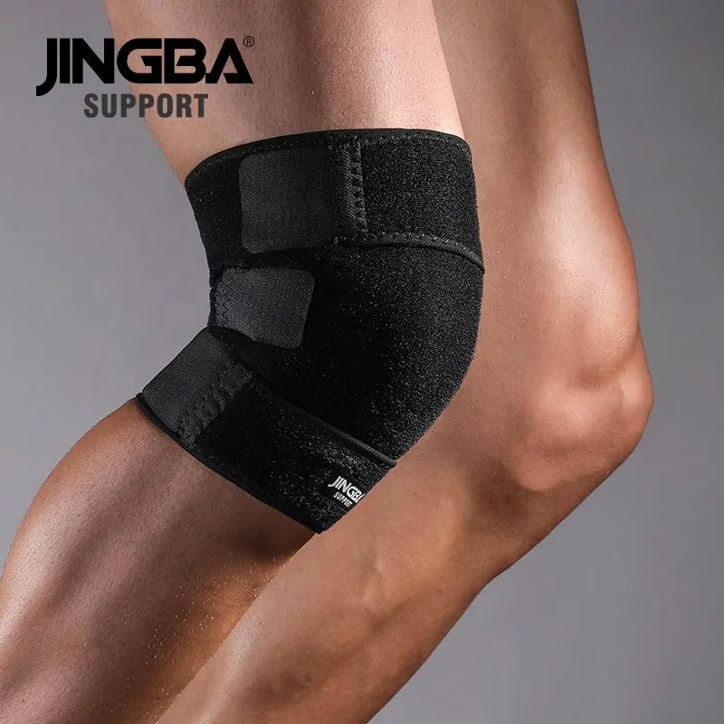 Adjustable Gym Knee Pad with Eco-Friendly Weight-Lifting Strap for High-Quality Support