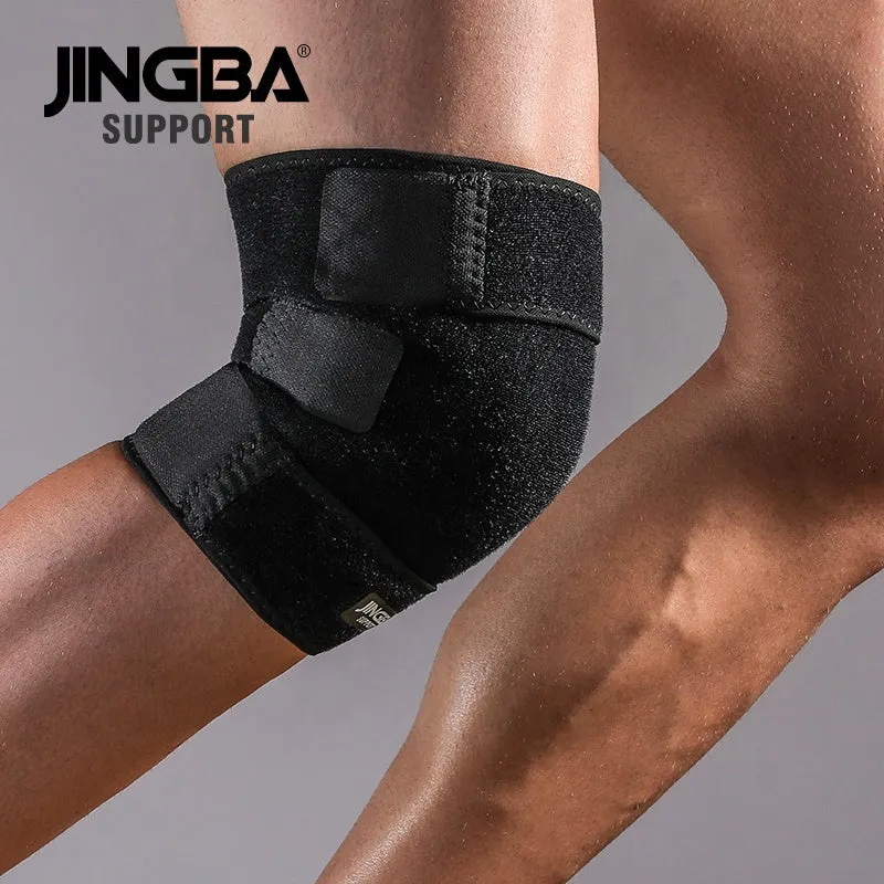 Adjustable Gym Knee Pad with Eco-Friendly Weight-Lifting Strap for High-Quality Support