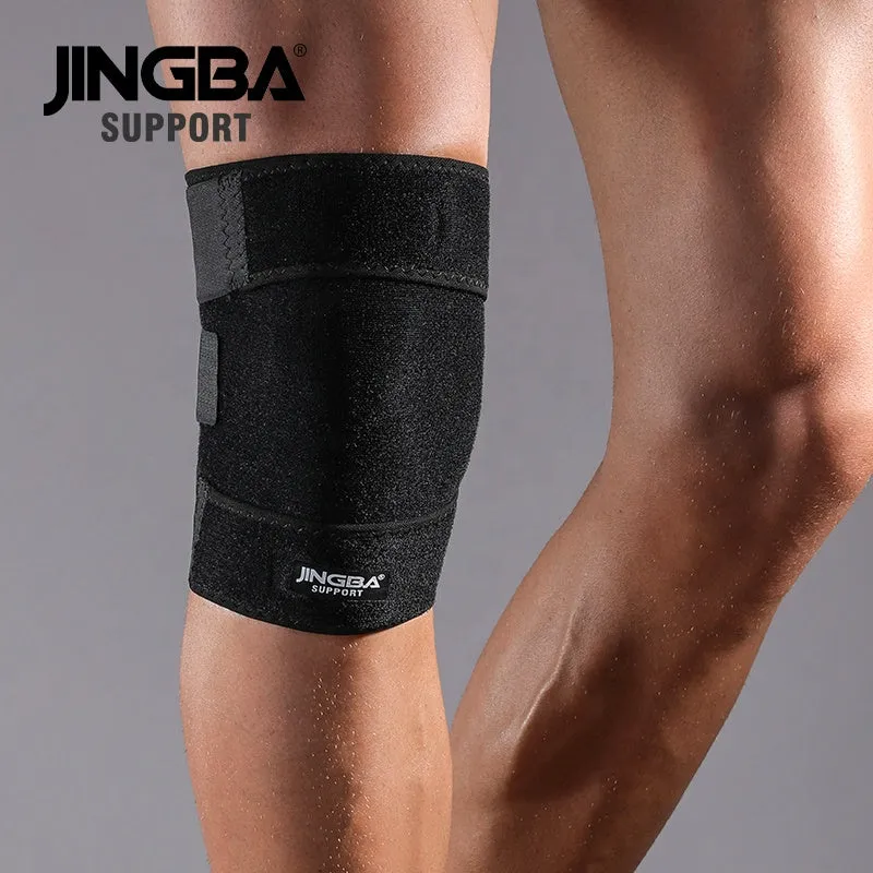 Adjustable Gym Knee Pad with Eco-Friendly Weight-Lifting Strap for High-Quality Support