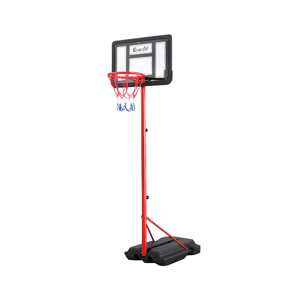 Adjustable Kids Basketball Hoop System, Steel Frame - Everfit