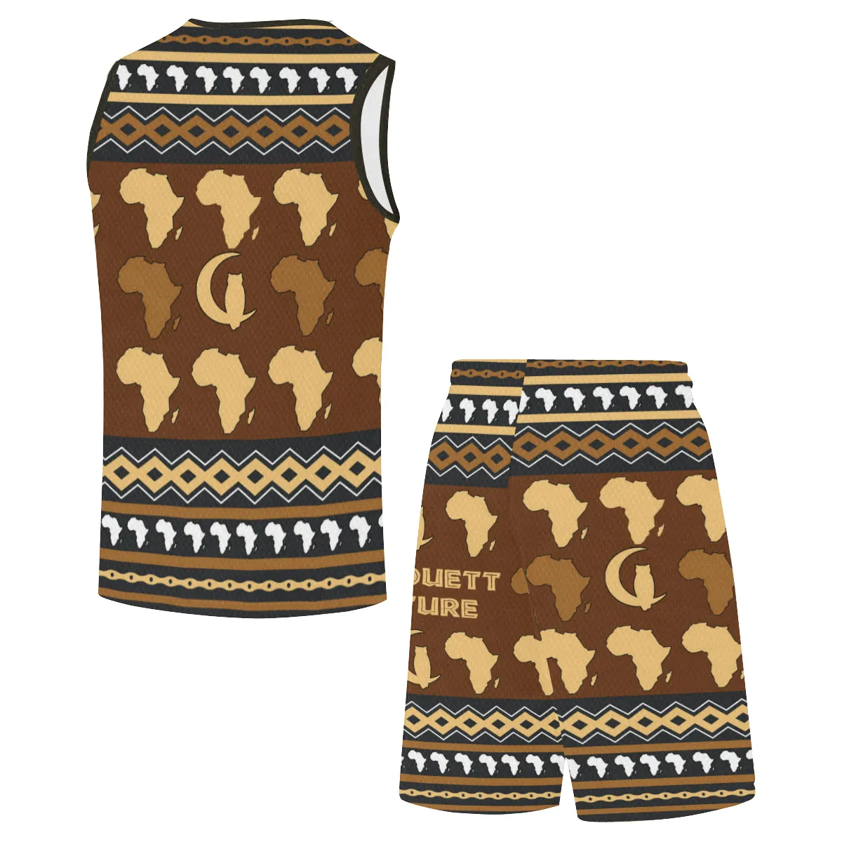 AFRIKA ORNEMENT Basketball Uniform