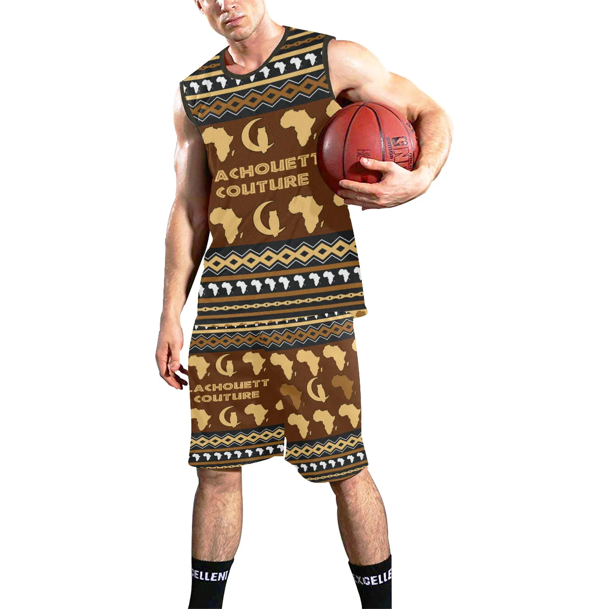 AFRIKA ORNEMENT Basketball Uniform