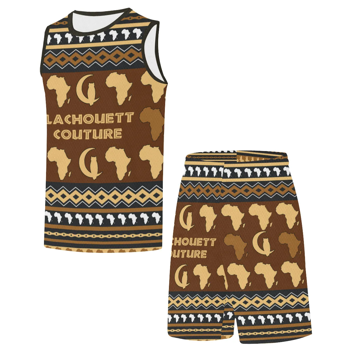 AFRIKA ORNEMENT Basketball Uniform