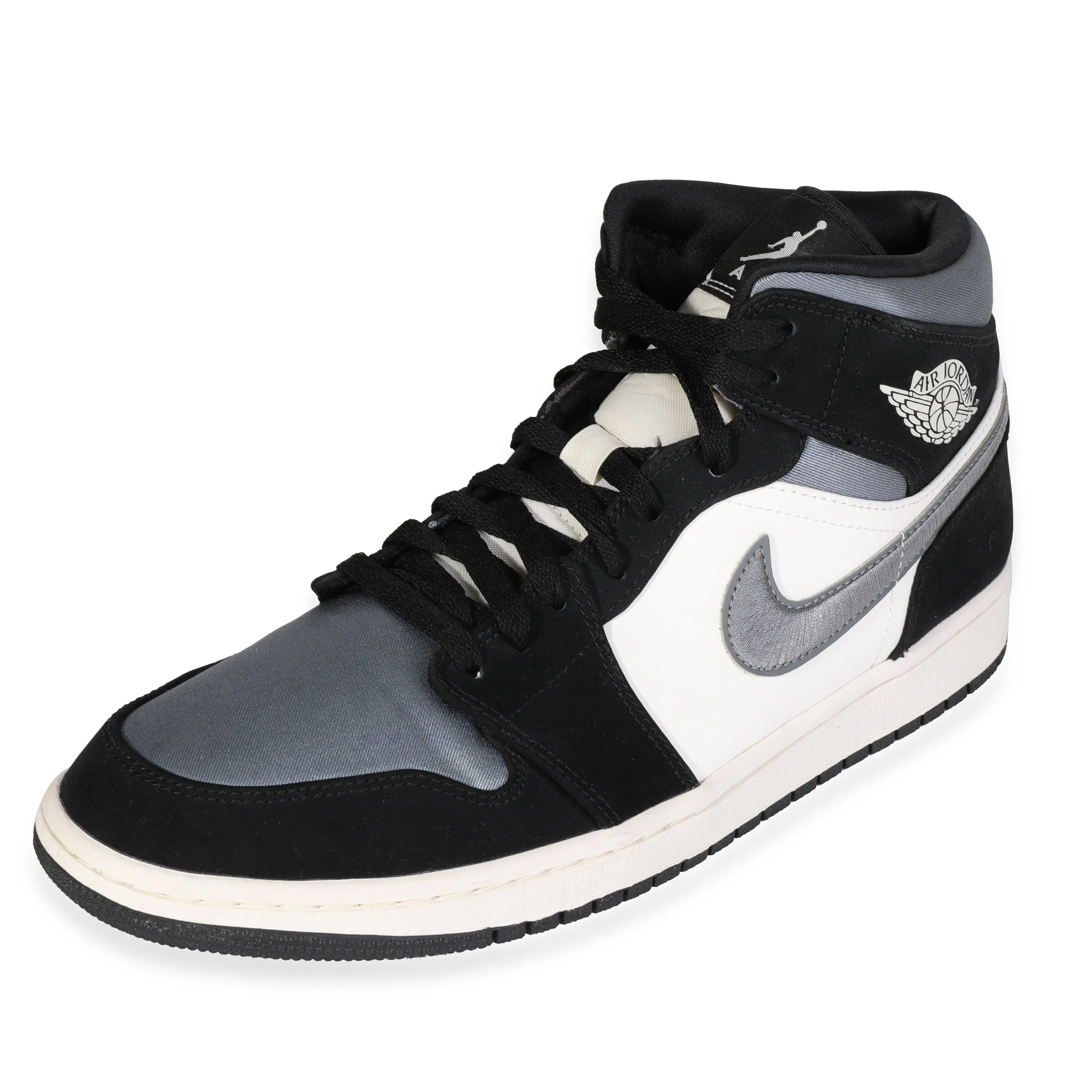 Air Jordan 1 Mid SE Satin Smoke Grey (10.5 US)