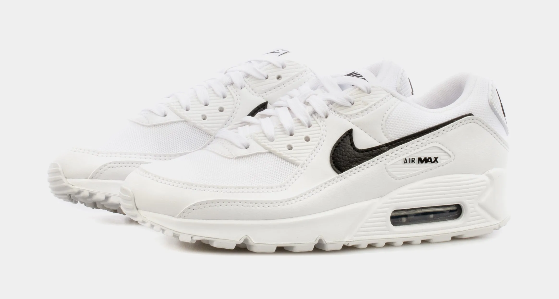 Air Max 90 Womens Running Shoes (White)