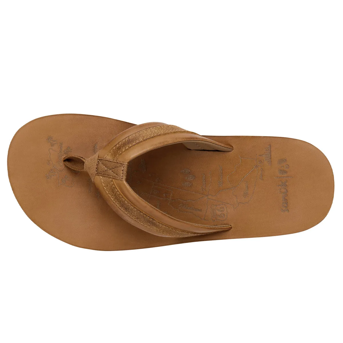 Airstream x Sanuk Men’s Tow'd Up Soft Top Flip Flop