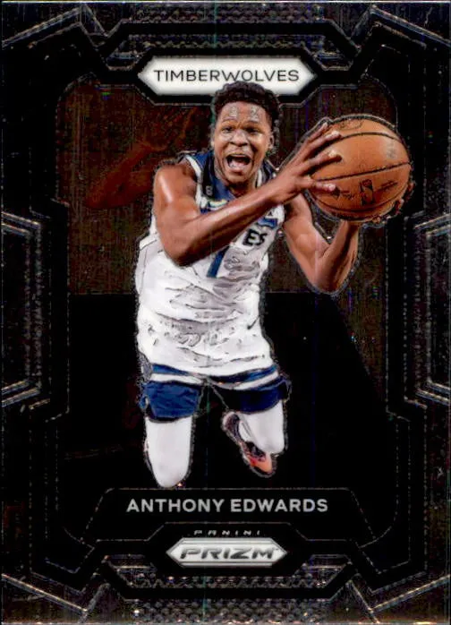 Anthony Edwards, #108, 2023-24 Panini Prizm Basketball NBA