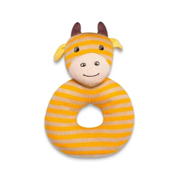 Apple Park Teething Rattle - George Giraffe