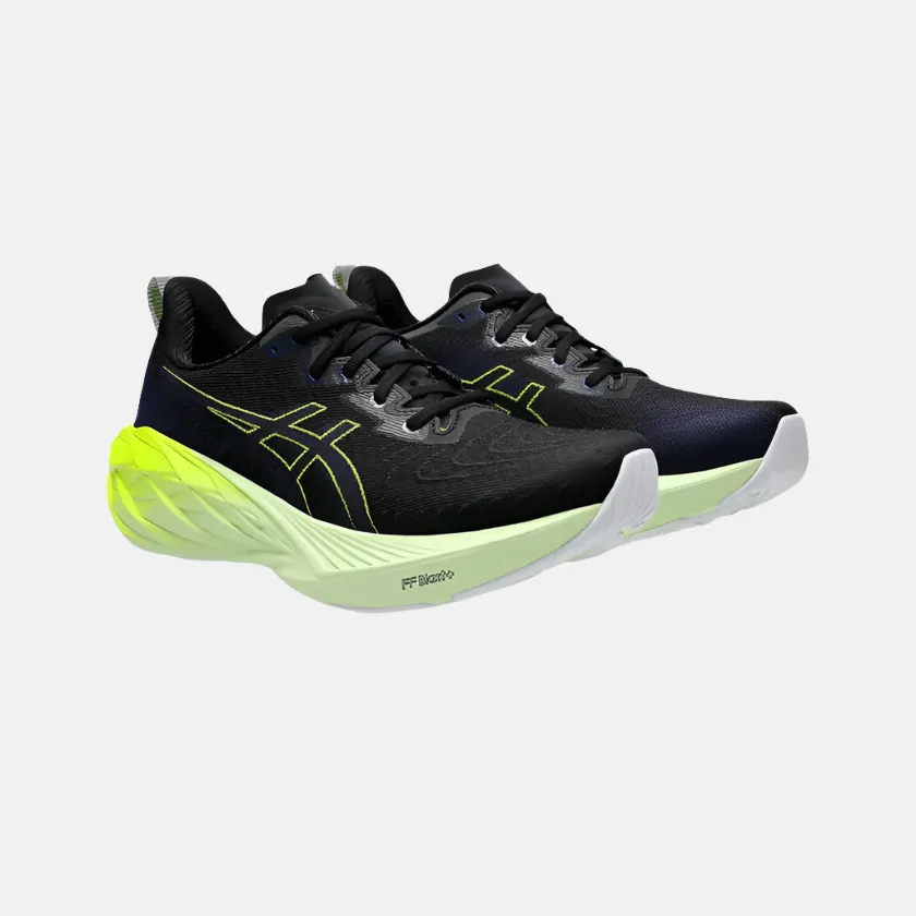 Asics Novablast 4 Men's Running Shoes -Black/Blue Expanse