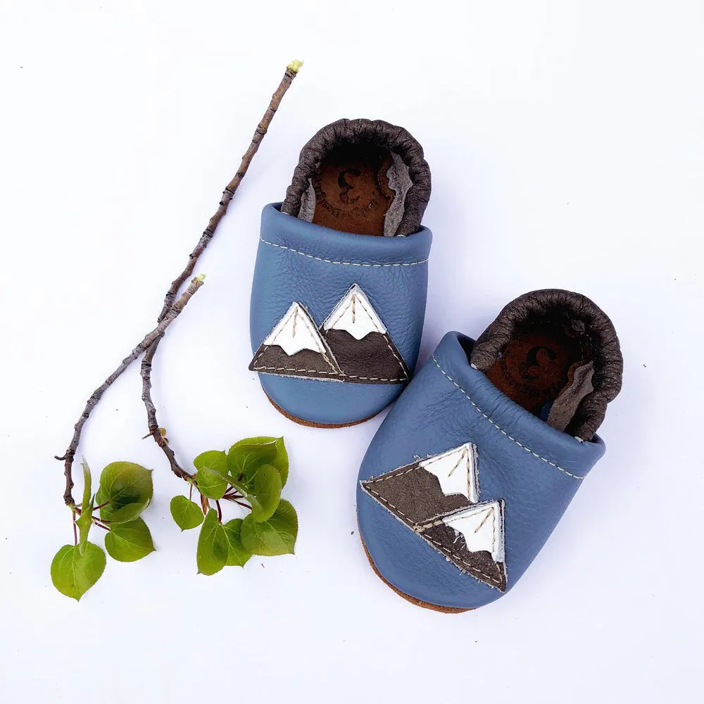 Baby Leather Shoes with Design