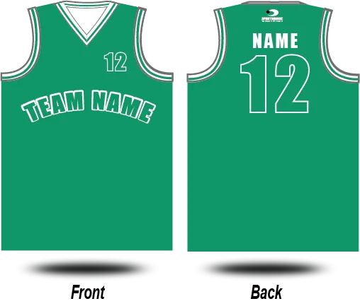 BASKETBALL DESIGNS - Singlet 020