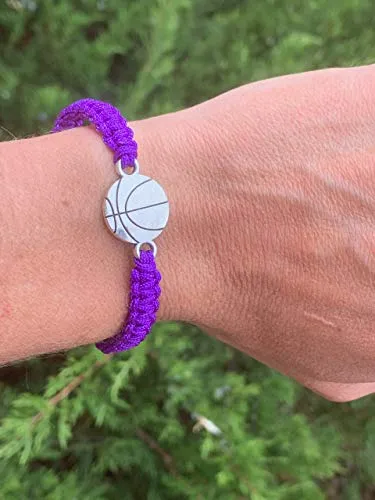 Basketball Rope Bracelet - Pick Color