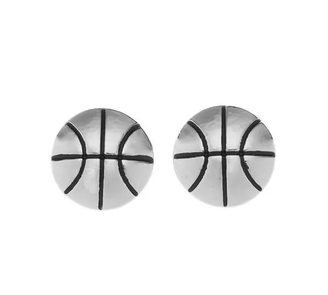 Basketball Stud Earrings