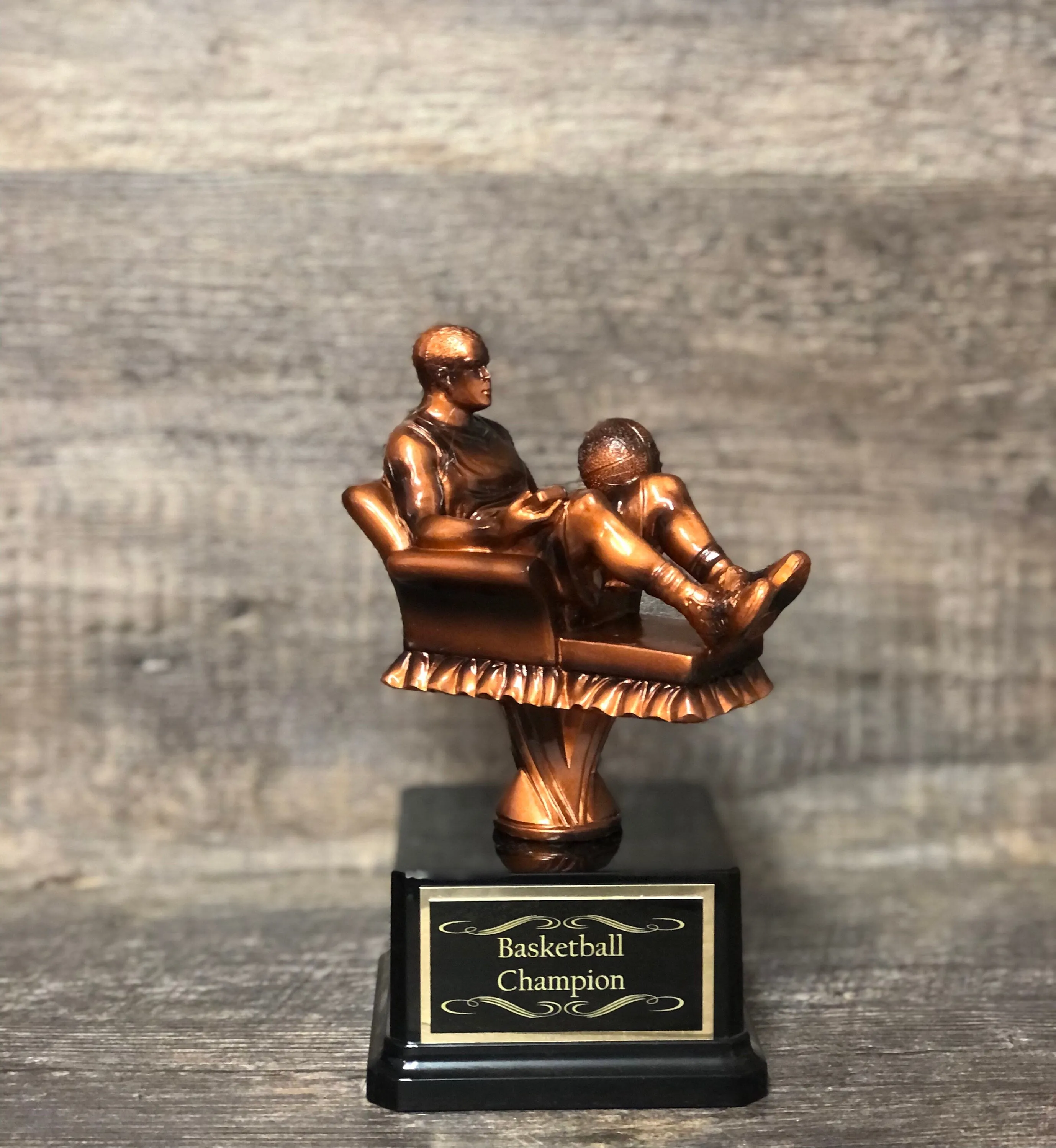 Basketball Trophy Fantasy Basketball Madness Trophy Bracket Winner Armchair Quarterback Personalized Championship Award Winner