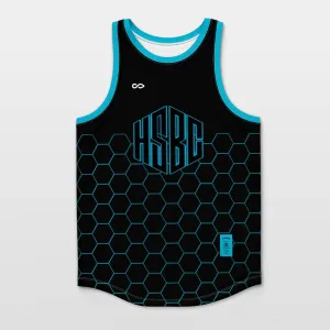 Bee Net - Customized Basketball Jersey Sleeveless