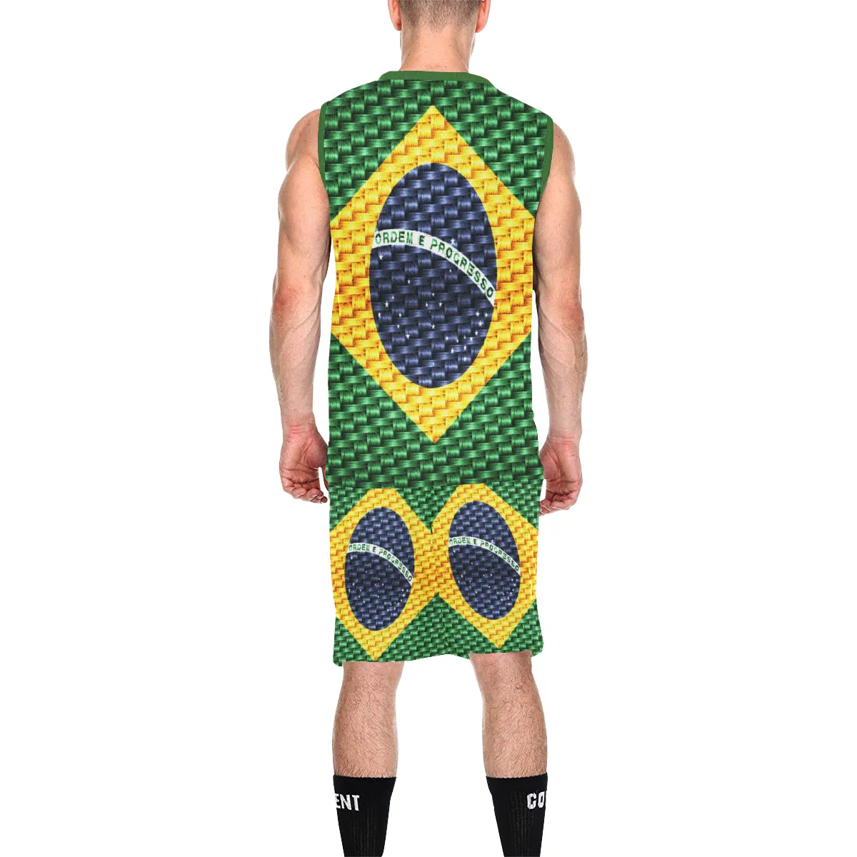 BRASIL FLAG Basketball Uniform