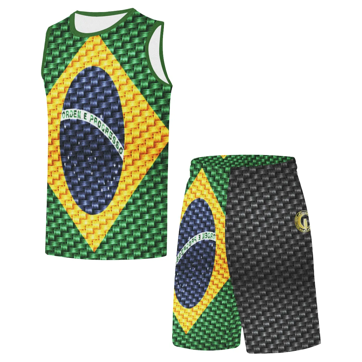 BRASIL FLAG Basketball Uniform