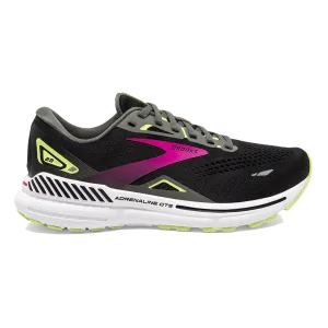 Brooks Adrenaline GTS 23 - Black - Gunmetal - Sharp Green