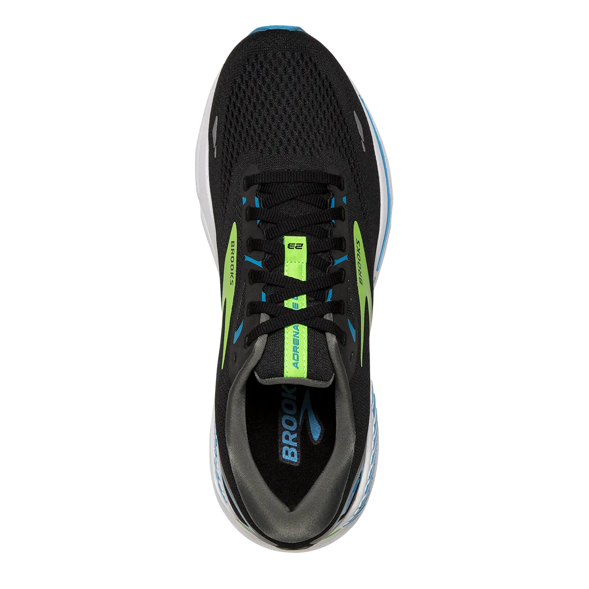 Brooks Adrenaline GTS 23 - Black - Hawaiian Ocean - Green