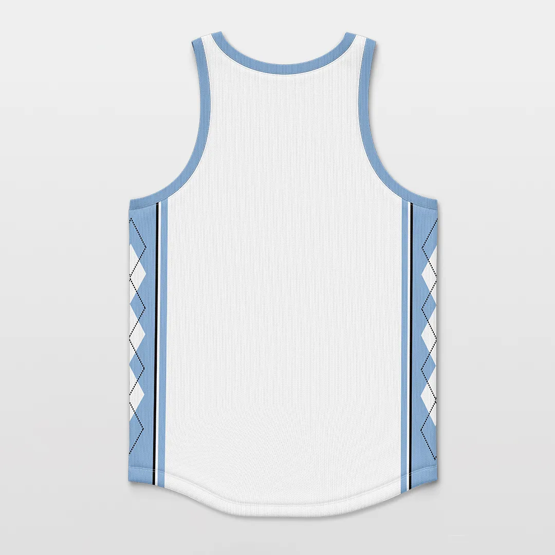 Carolina Blue - Customized Basketball Jersey Top