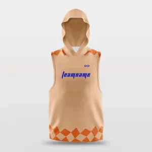 Checkerboard - Customized Basketball Sleeveless Hoodies