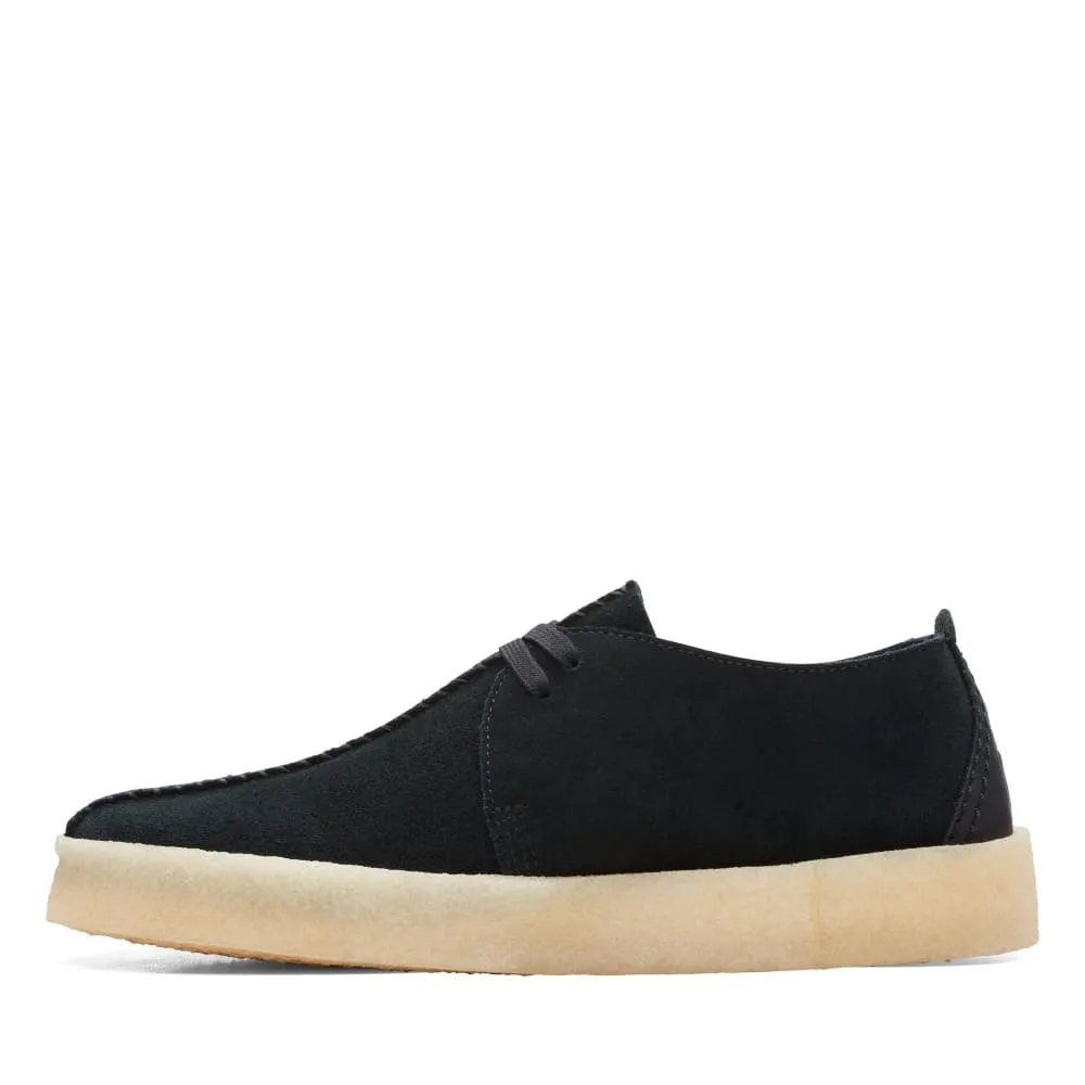 Clarks Originals Desert Trek Cup Men's Black Suede 26165826