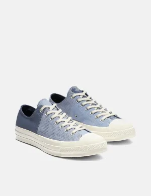 Converse 70's Chuck Mixed Material Low (163223C) - Indigo Fog/Egret/Egret