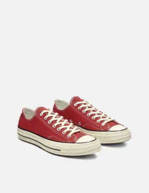 Converse 70's Chuck Taylor Low (164949C) - Enamel Red/Egret/Black