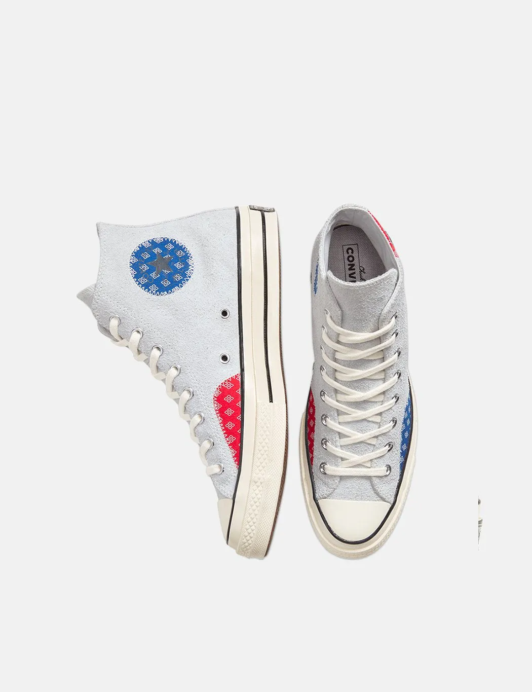 Converse Twisted Prep 70's Chuck Taylor Hi (166854C) - Photon Dust/Rush Blue