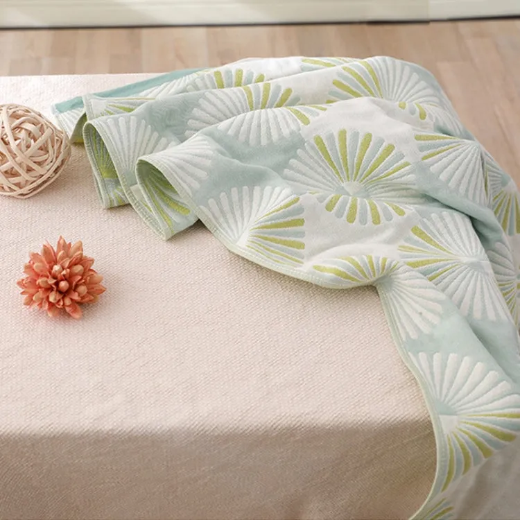 Cotton Bath Towel Soft Comfortable Beach Towel(Dandelion Green)