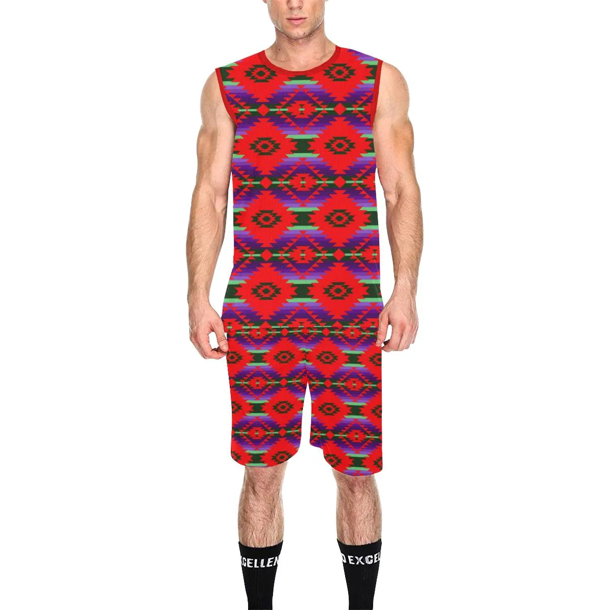 Cree Confederacy Chicken Dance Basketball Uniform