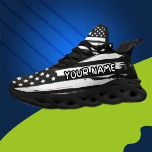 Custom Corporate Gifts, Thank you gifts for clients MaxSoul-B03006 Custom Max Soul American Flag, USA Flag Sneakers Max Soul, Shoes, Printed Shoes