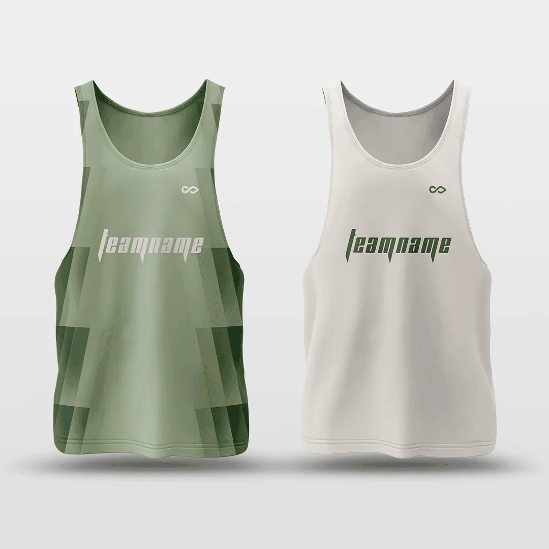 Customized Reversible Quick Dry Basketball Jersey