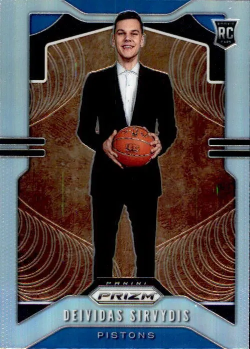 Deividas Sirvydis, RC, 2019-20 Prizm Basketball SILVER Refractor