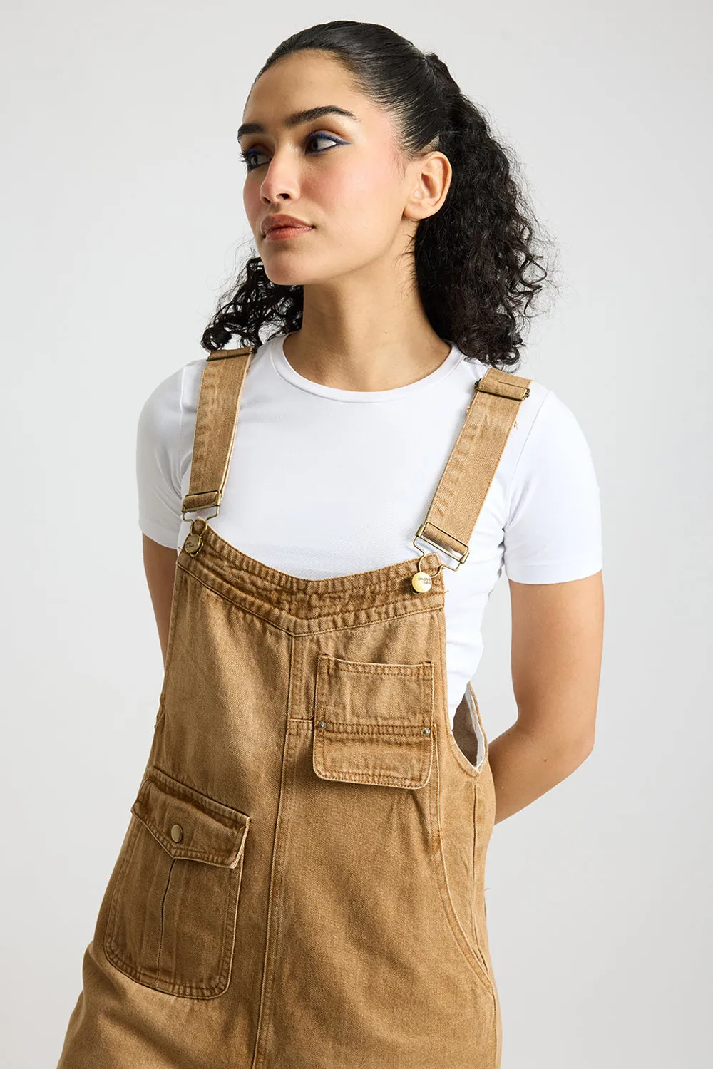 Denim Sand Summer Dungaree