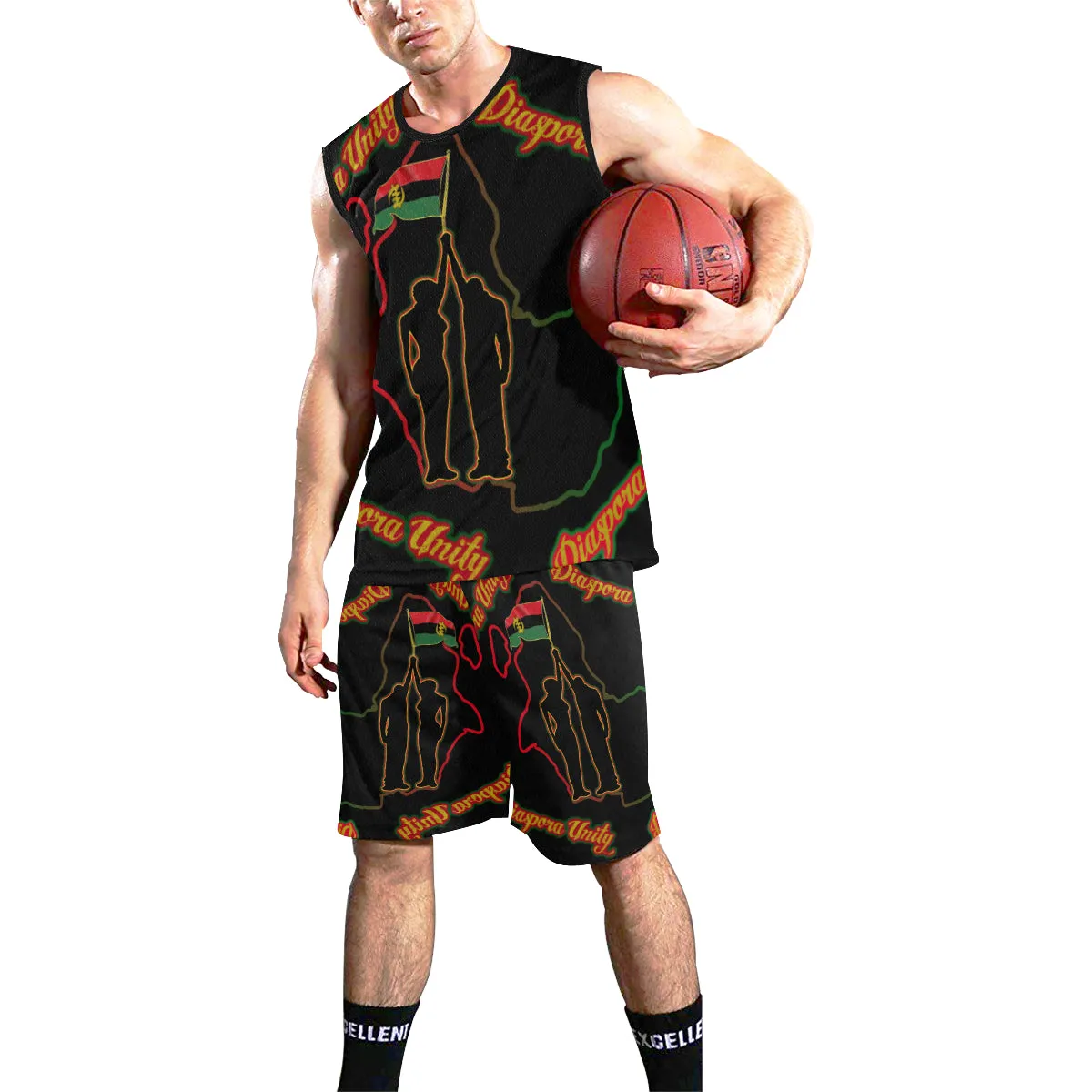 DISAPORA UNITY All Over Print Basketball Uniform