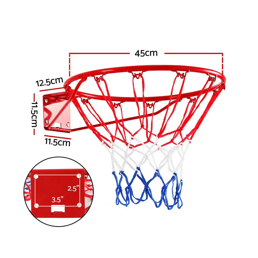 Durable Adjustable Basketball Hoop with Nylon Net - Everfit